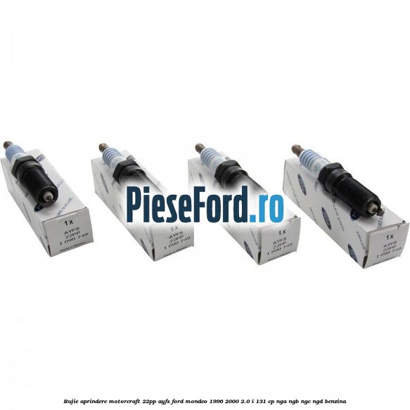 Bujie aprindere Motorcraft 22PP AYFS Ford Mondeo 1996-2000 2.0 i 131 cp NGA, NGB, NGC, NGD benzina
