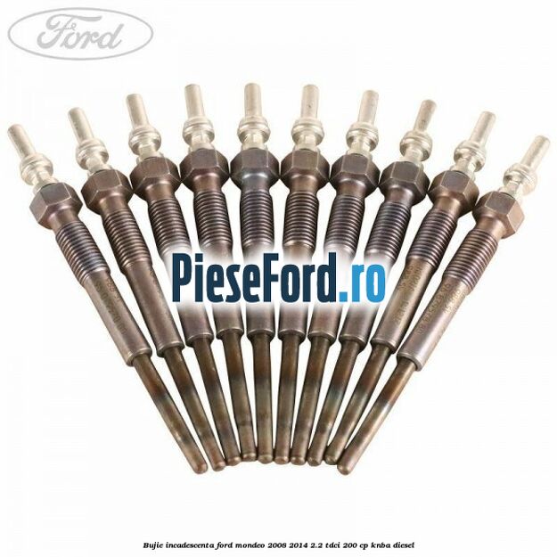 Bujie incadescenta Ford Mondeo 2008-2014 2.2 TDCi 200 cp KNBA diesel