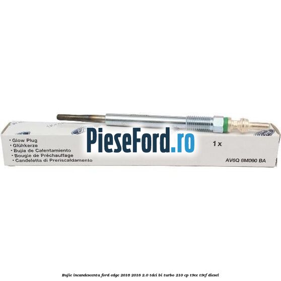 Bujie incandescenta Ford Edge 2016-2018 2.0 TDCi Bi-Turbo 210 cp