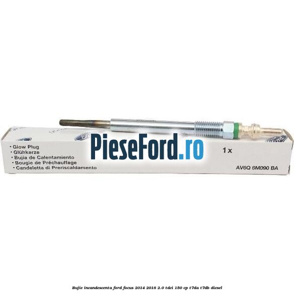 Bujie incandescenta Ford Focus 2014-2018 2.0 TDCi 150 cp