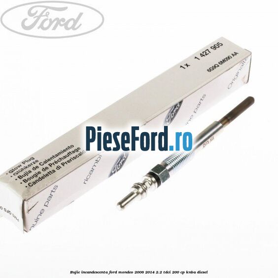 Bujie incandescenta Ford Mondeo 2008-2014 2.2 TDCi 200 cp Bujie incandescenta Ford Mondeo 2008-2014 2.2 TDCi 200 cp KNBA diesel