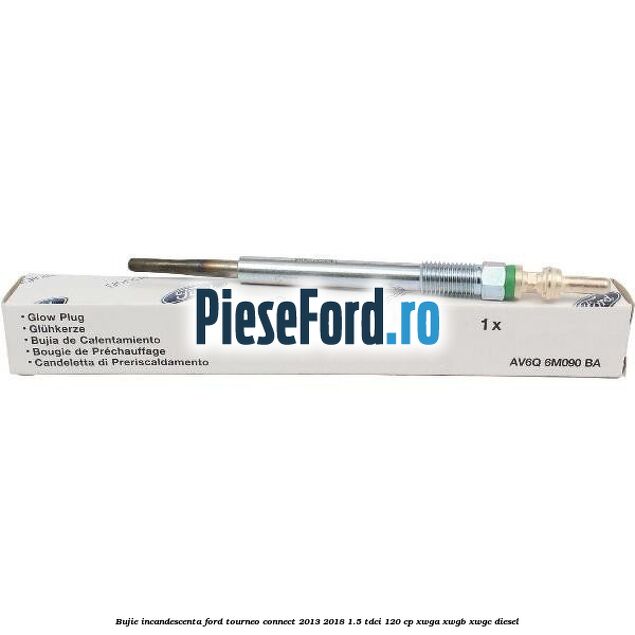 Bujie incandescenta Ford Tourneo Connect 2013-2018 1.5 TDCi 120 cp