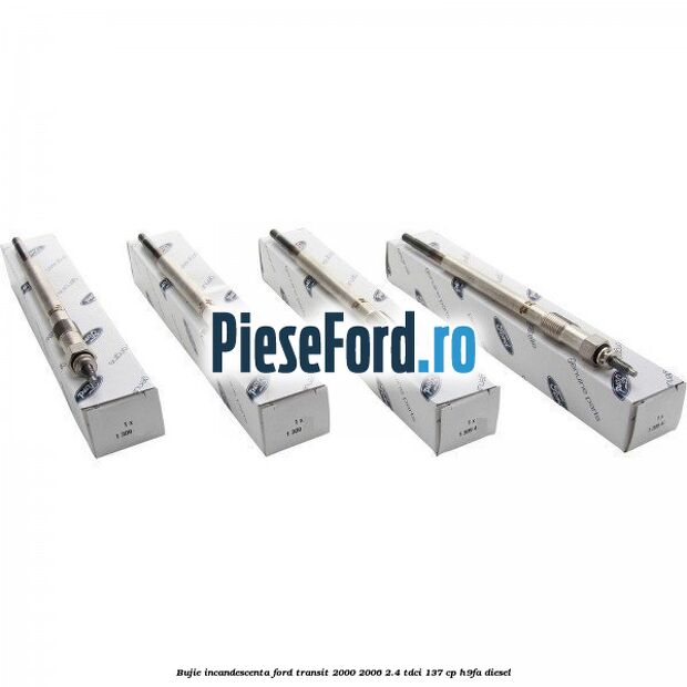 Bujie incandescenta Ford Transit 2000-2006 2.4 TDCi 137 cp H9FA diesel