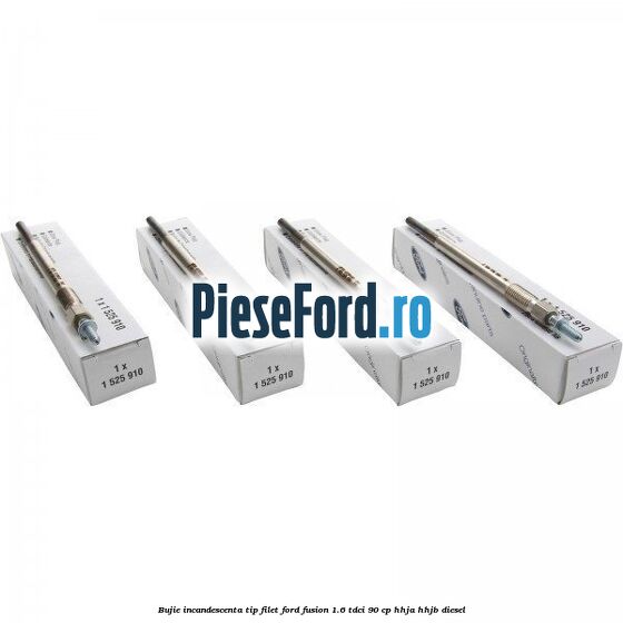 Bujie incandescenta, tip filet Ford Fusion 1.6 TDCi 90 cp Bujie incandescenta, tip filet Ford Fusion 1.6 TDCi 90 cp HHJA, HHJB diesel