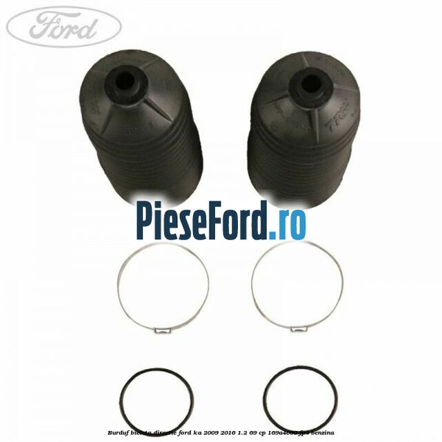 Burduf bieleta directie Ford Ka 2009-2016 1.2 69 cp 169A4000, FP4 benzina