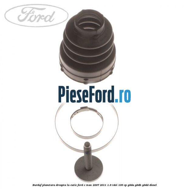 Burduf planetara dreapta la cutie Ford C-Max 2007-2011 1.6 TDCi 109 cp G8DA, G8DB, G8DD diesel