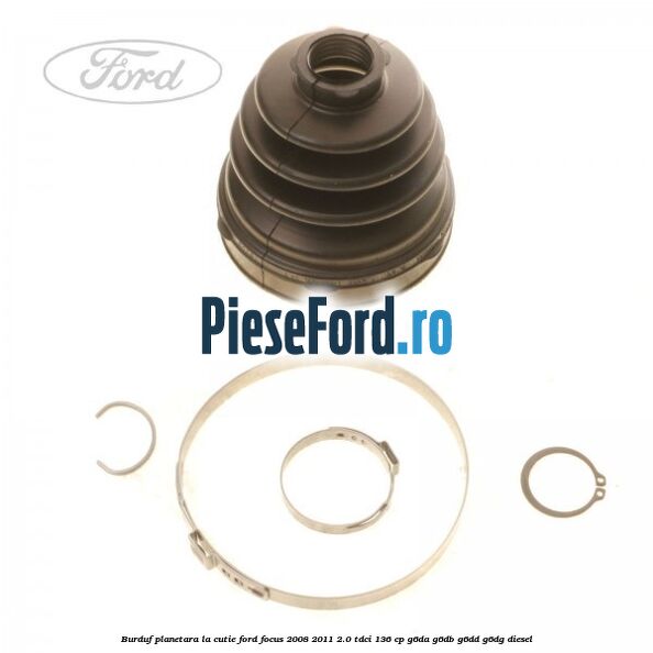 Burduf planetara la cutie Ford Focus 2008-2011 2.0 TDCi 136 cp G6DA, G6DB, G6DD, G6DG diesel