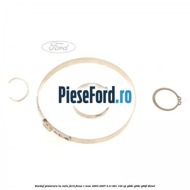 Burduf planetara la cutie Ford Focus C-Max 2003-2007 2.0 TDCi 133 cp G6DC, G6DE, G6DF diesel