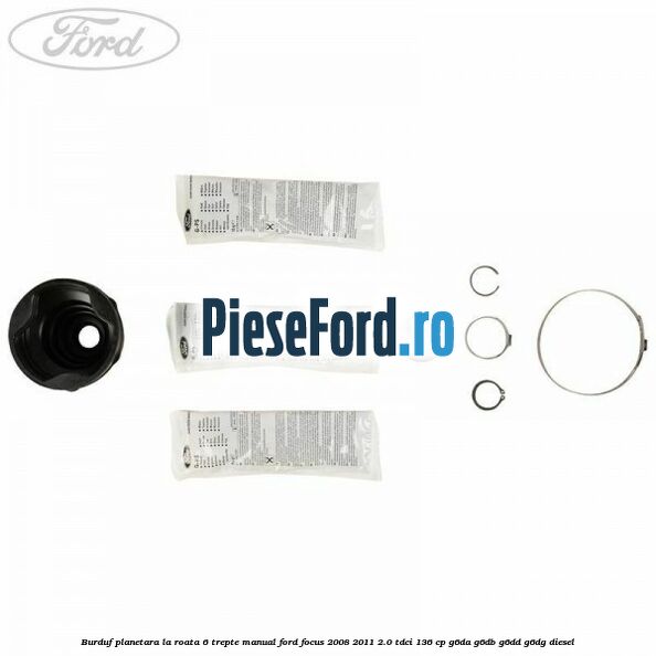 Burduf planetara la roata 6 trepte manual Ford Focus 2008-2011 2.0 TDCi 136 cp G6DA, G6DB, G6DD, G6DG diesel