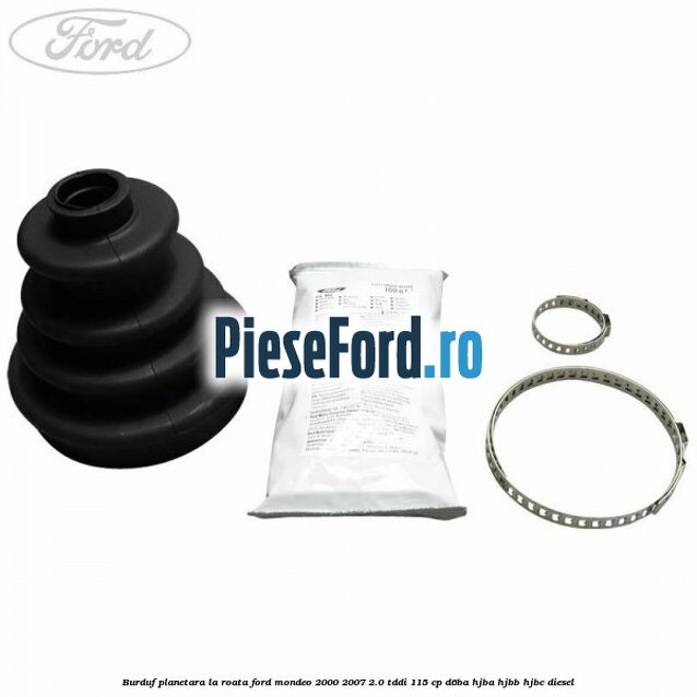 Burduf planetara la roata Ford Mondeo 2000-2007 2.0 TDDI 115 cp D6BA, HJBA, HJBB, HJBC diesel