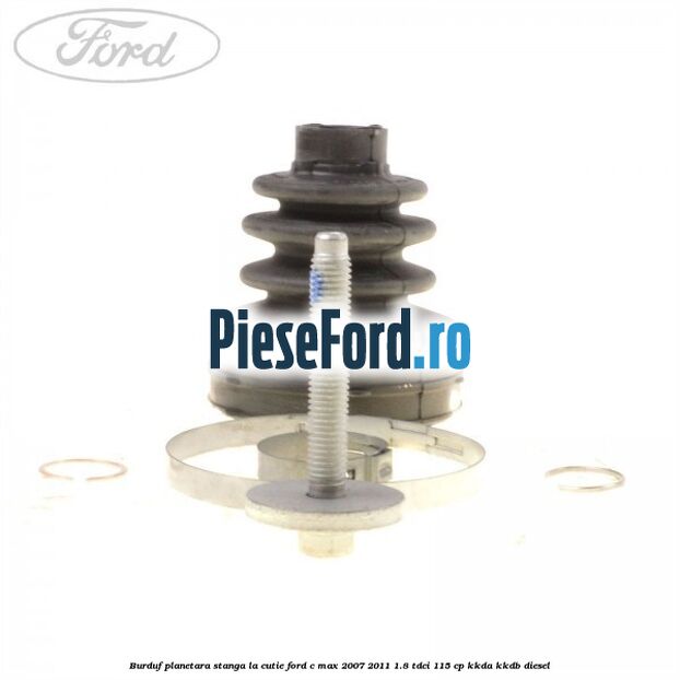 Burduf planetara stanga la cutie Ford C-Max 2007-2011 1.8 TDCi 115 cp KKDA, KKDB diesel