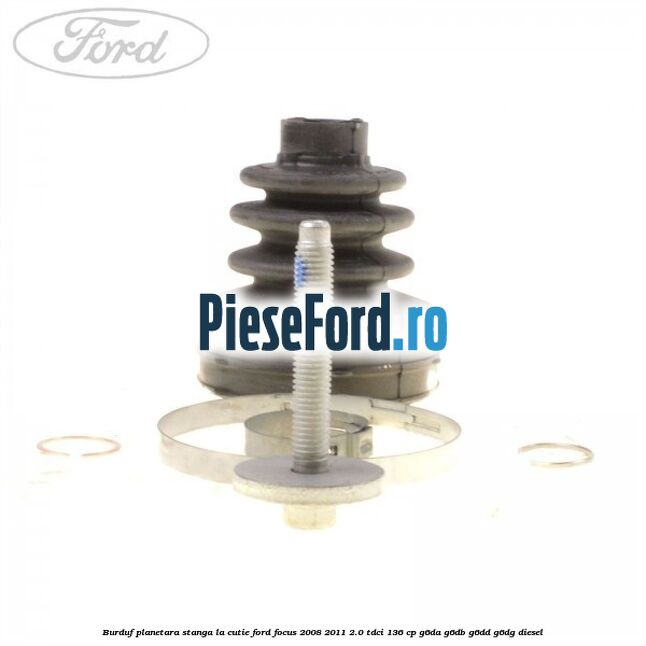Burduf planetara stanga la cutie Ford Focus 2008-2011 2.0 TDCi 136 cp G6DA, G6DB, G6DD, G6DG diesel