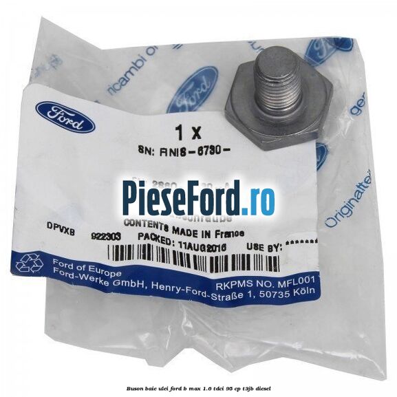 Buson baie ulei Ford B-Max 1.6 TDCi 95 cp T3JB diesel