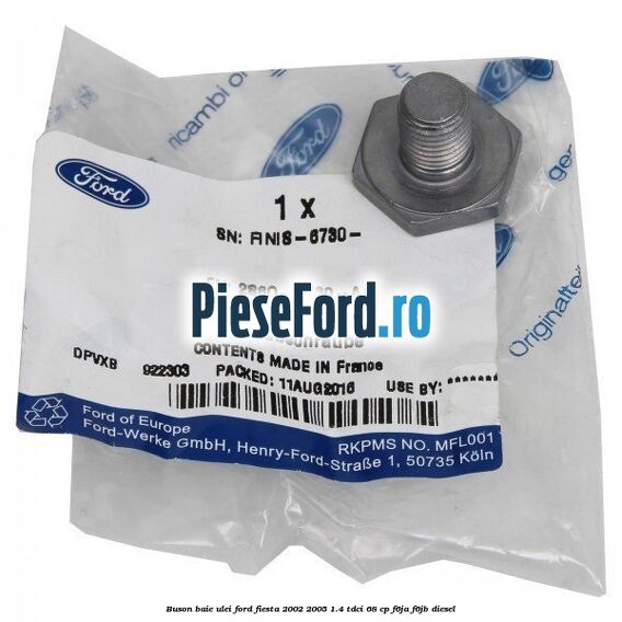 Buson baie ulei Ford Fiesta 2002-2005 1.4 TDCi 68 cp F6JA, F6JB diesel