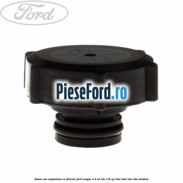 Buson vas expansiune cu filetant Ford Cougar 2.5 V6 24V 170 cp LCBA, LCBB, LCBC, LCBE benzina