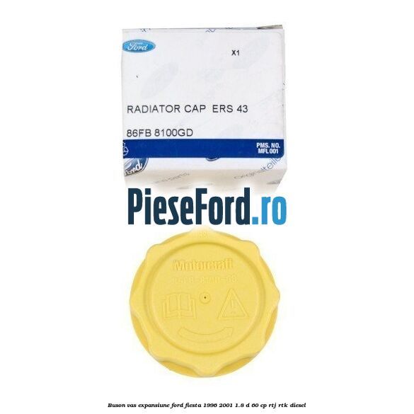 Buson vas expansiune Ford Fiesta 1996-2001 1.8 D 60 cp RTJ, RTK diesel