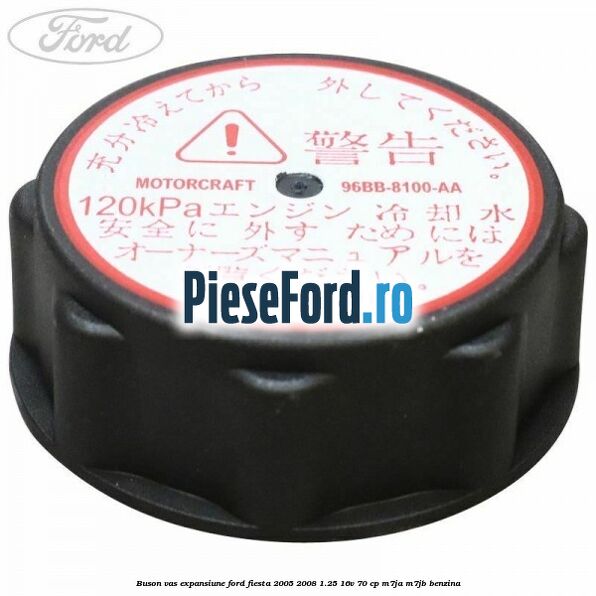 Buson vas expansiune Ford Fiesta 2005-2008 1.25 16V 70 cp M7JA, M7JB benzina