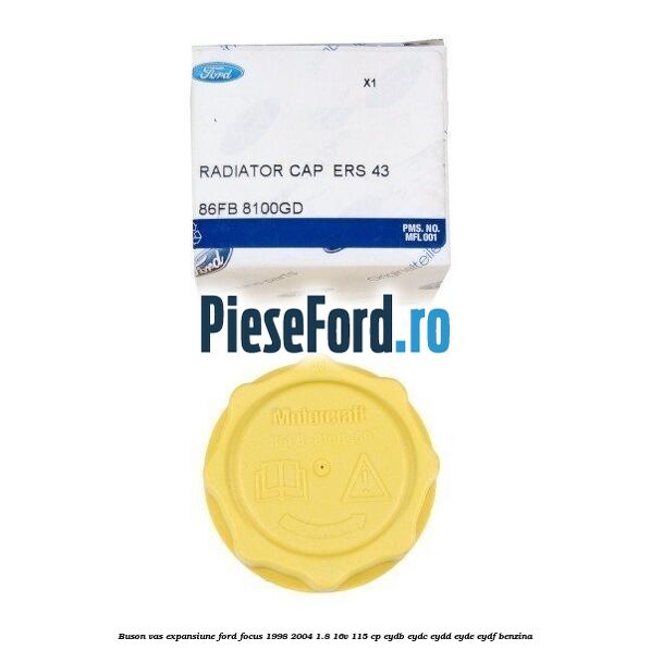 Buson vas expansiune Ford Focus 1998-2004 1.8 16V 115 cp EYDB, EYDC, EYDD, EYDE, EYDF benzina