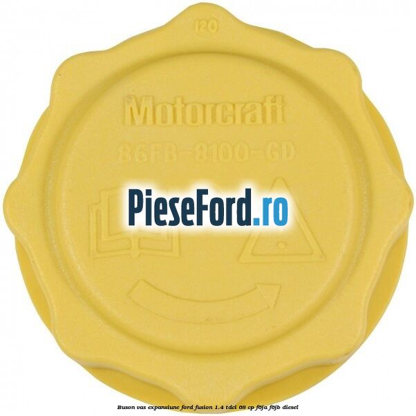 Buson vas expansiune Ford Fusion 1.4 TDCi 68 cp F6JA, F6JB diesel