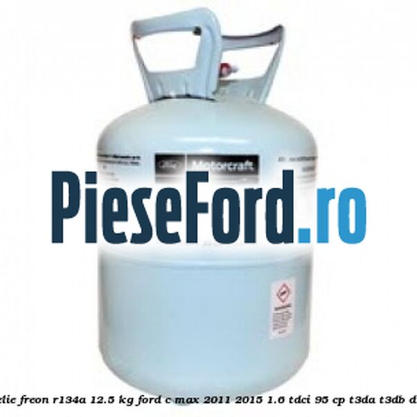 Butelie freon R134A 12.5 kg Ford C-Max 2011-2015 1.6 TDCi 95 cp T3DA, T3DB diesel