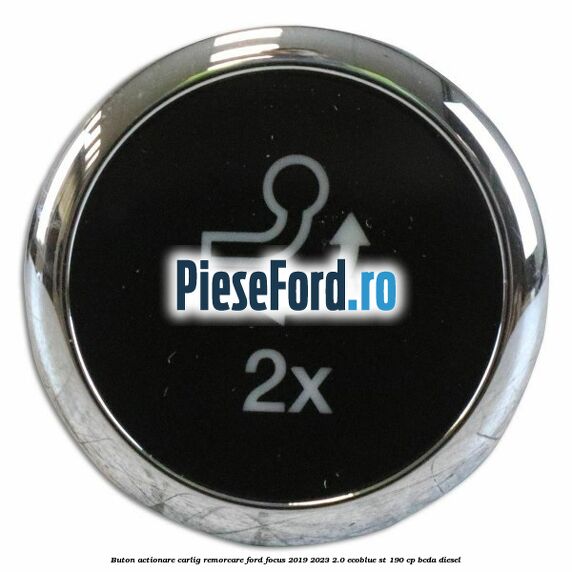 Buton actionare carlig remorcare Ford Focus 2019-2023 2.0 EcoBlue ST 190 cp BCDA diesel