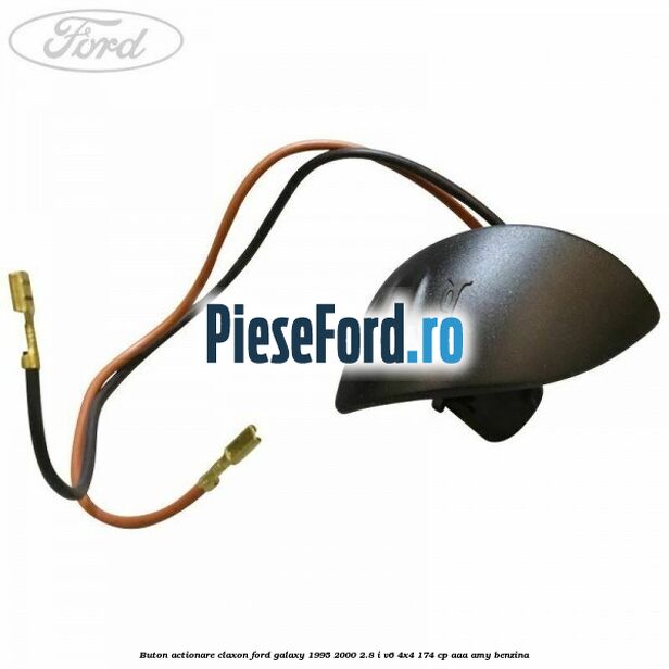 Buton actionare claxon Ford Galaxy 1995-2000 2.8 i V6 4x4 174 cp AAA, AMY benzina