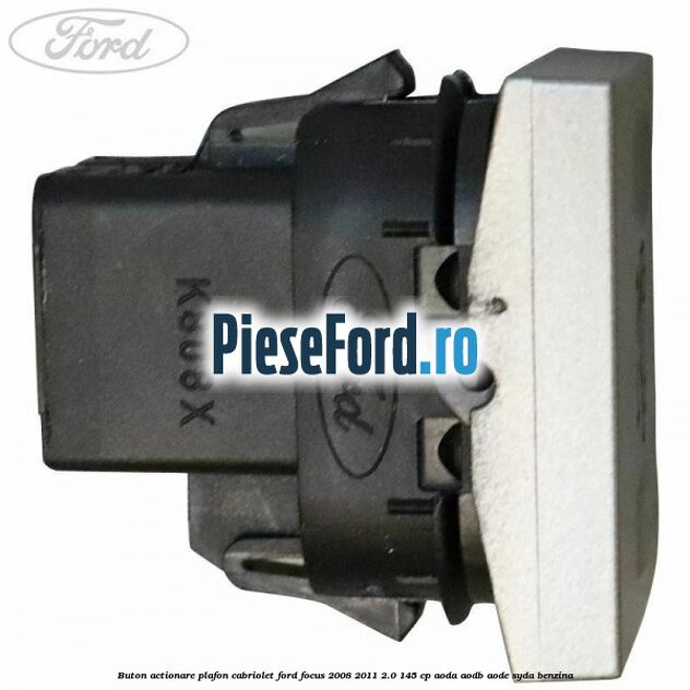Buton actionare plafon cabriolet Ford Focus 2008-2011 2.0 145 cp AODA, AODB, AODE, SYDA benzina