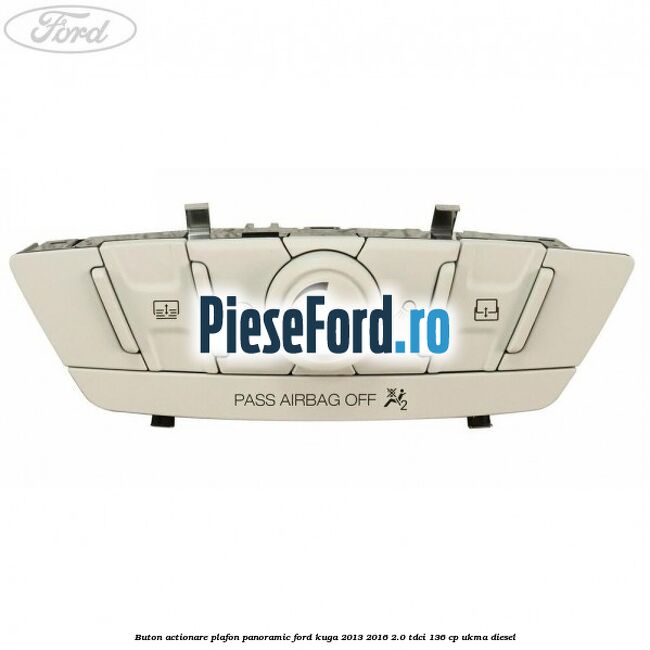Buton actionare plafon panoramic Ford Kuga 2013-2016 2.0 TDCi 136 cp UKMA diesel