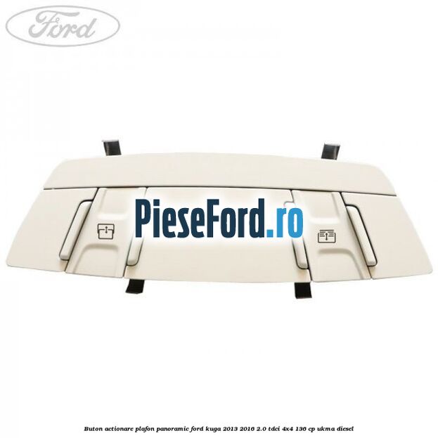 Buton actionare plafon panoramic Ford Kuga 2013-2016 2.0 TDCi 4x4 136 cp UKMA diesel