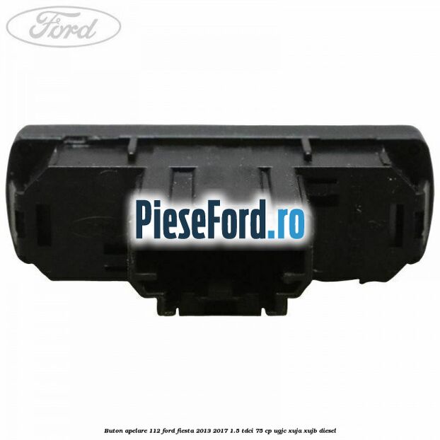 Buton apelare 112 Ford Fiesta 2013-2017 1.5 TDCi 75 cp UGJC, XUJA, XUJB diesel
