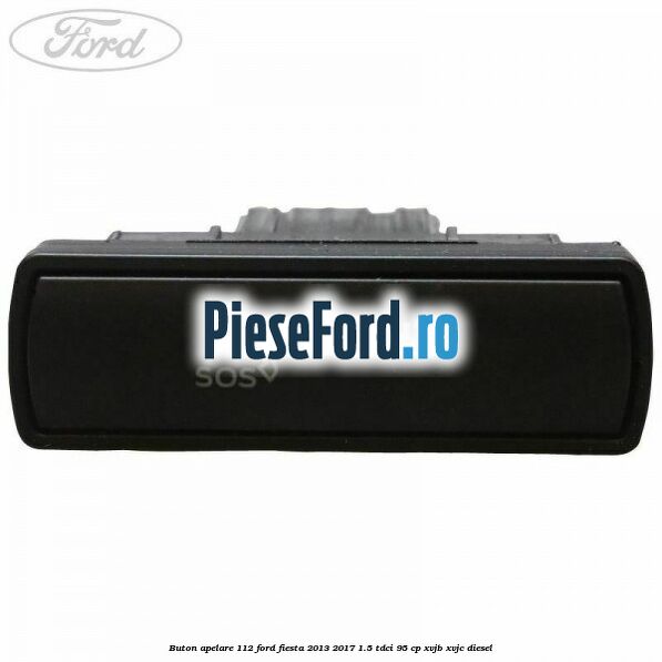 Buton apelare 112 Ford Fiesta 2013-2017 1.5 TDCi 95 cp XVJB, XVJC diesel