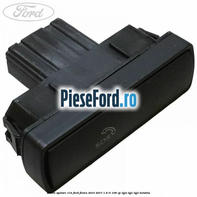 Buton apelare 112 Ford Fiesta 2013-2017 1.6 Ti 105 cp IQJA, IQJC, IQJE benzina