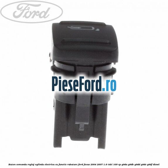 Buton comanda reglaj oglinda electrica cu functie rabatare Ford Focus 2004-2007 1.6 TDCi 109 cp G8DA, G8DB, G8DD, G8DE, G8DF diesel