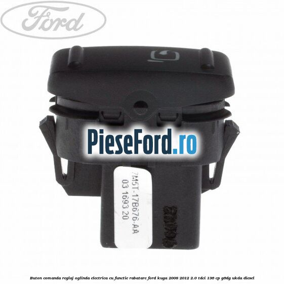 Buton comanda reglaj oglinda electrica cu functie rabatare Ford Kuga 2008-2012 2.0 TDCi 136 cp G6DG, UKDA diesel