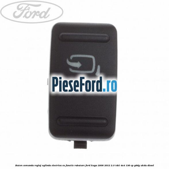 Buton comanda reglaj oglinda electrica cu functie rabatare Ford Kuga 2008-2012 2.0 TDCi 4x4 136 cp