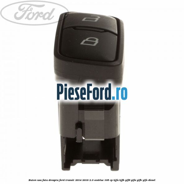 Buton usa fata dreapta Ford Transit 2014-2018 2.0 EcoBlue 105 cp Buton usa fata dreapta Ford Transit 2014-2018 2.0 EcoBlue 105 cp BJFA, BJFB, YLF6, YLFA, YLFB, YLFS diesel