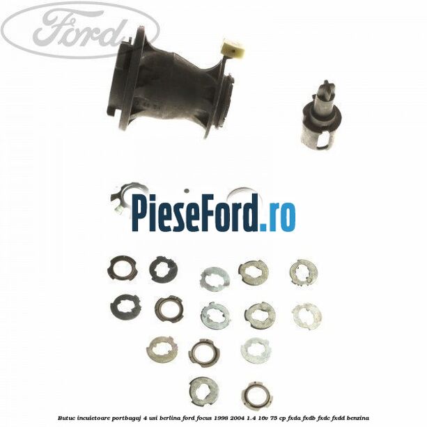 Butuc incuietoare portbagaj, 4 usi berlina Ford Focus 1998-2004 1.4 16V 75 cp FXDA, FXDB, FXDC, FXDD benzina