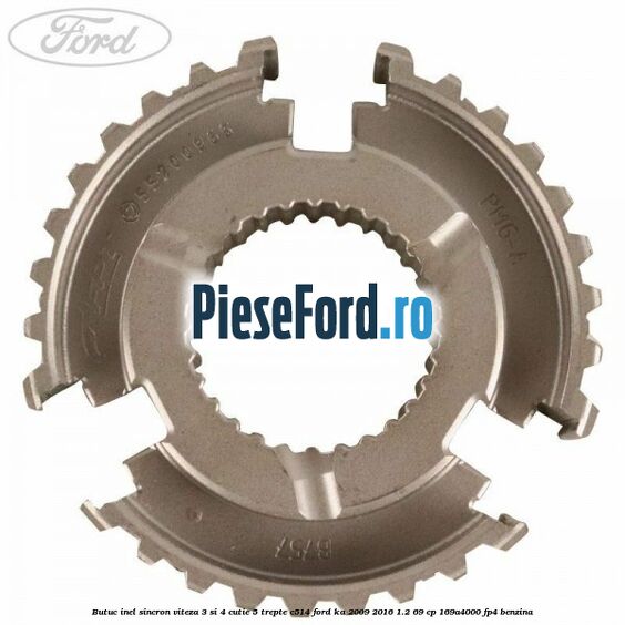 Butuc inel sincron viteza 3 si 4 cutie 5 trepte C514 Ford Ka 2009-2016 1.2 69 cp 169A4000, FP4 benzina