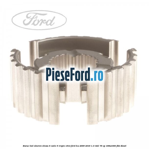 Butuc inel sincron viteza 5 cutie 5 trepte C514 Ford Ka 2009-2016 1.3 TDCi 75 cp 169A1000, FD4 diesel