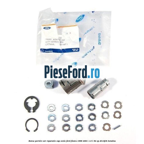 Butuc pornire set reparatie cap conic Ford Fiesta 1996-2001 1.0 i 52 cp Butuc pornire set reparatie cap conic Ford Fiesta 1996-2001 1.0 i 52 cp ZH10JRB benzina