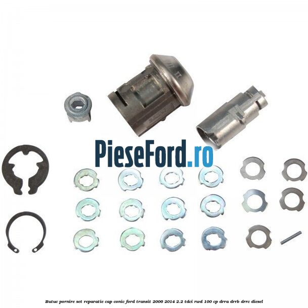 Butuc pornire set reparatie cap conic Ford Transit 2006-2014 2.2 TDCi RWD 100 cp DRRA, DRRB, DRRC diesel