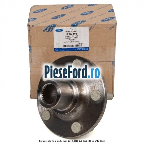 Butuc roata fata Ford C-Max 2011-2015 2.0 TDCi 140 cp Butuc roata fata Ford C-Max 2011-2015 2.0 TDCi 140 cp UFDB diesel