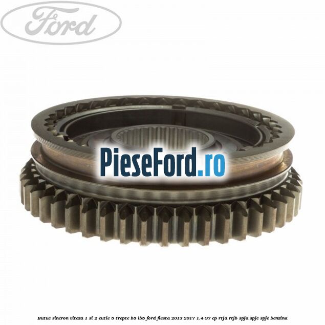 Butuc sincron viteza 1 si 2 cutie 5 trepte B5/IB5 Ford Fiesta 2013-2017 1.4 97 cp RTJA, RTJB, SPJA, SPJC, SPJE benzina