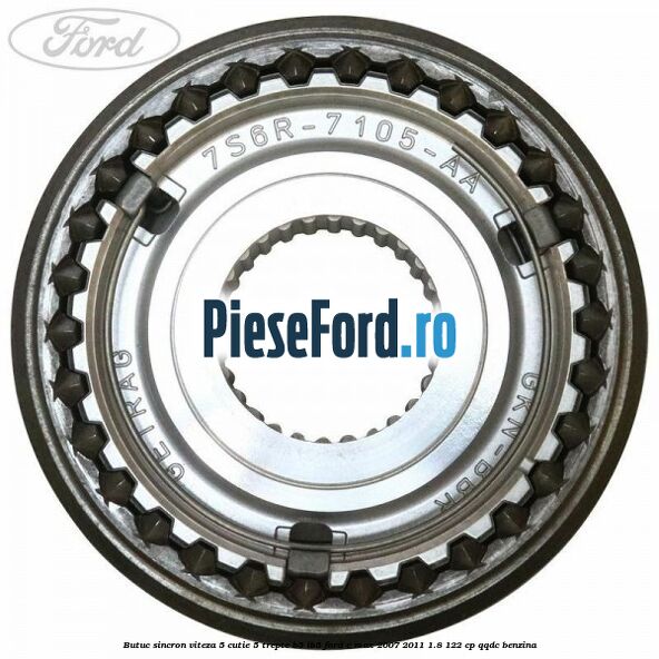 Butuc sincron viteza 5 cutie 5 trepte B5/IB5 Ford C-Max 2007-2011 1.8 122 cp Butuc sincron viteza 5 cutie 5 trepte B5/IB5 Ford C-Max 2007-2011 1.8 122 cp QQDC benzina