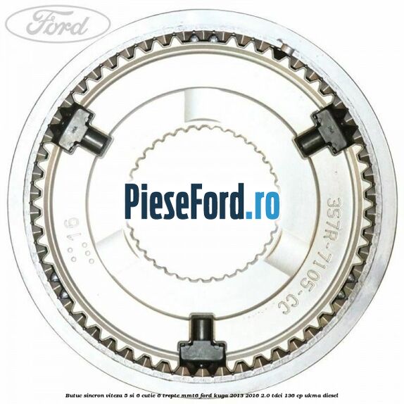 Butuc sincron viteza 5 si 6 cutie 6 trepte MMT6 Ford Kuga 2013-2016 2.0 TDCi 136 cp UKMA diesel