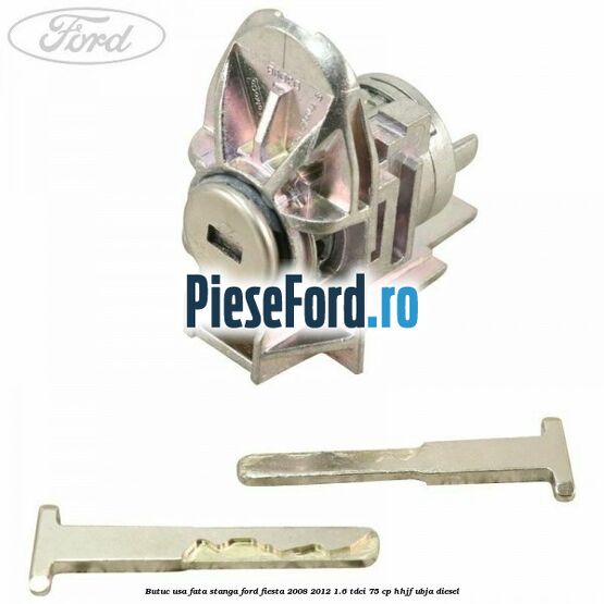 Butuc usa fata stanga Ford Fiesta 2008-2012 1.6 TDCi 75 cp HHJF, UBJA diesel