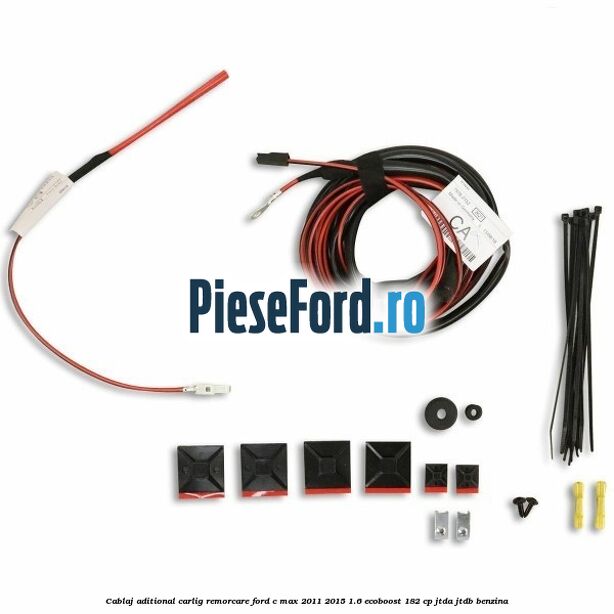 Cablaj aditional carlig remorcare Ford C-Max 2011-2015 1.6 EcoBoost 182 cp JTDA, JTDB benzina