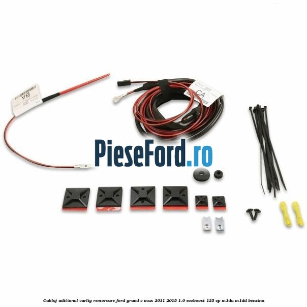 Cablaj aditional carlig remorcare Ford Grand C-Max 2011-2015 1.0 EcoBoost 125 cp Cablaj aditional carlig remorcare Ford Grand C-Max 2011-2015 1.0 EcoBoost 125 cp M1DA, M1DD benzina