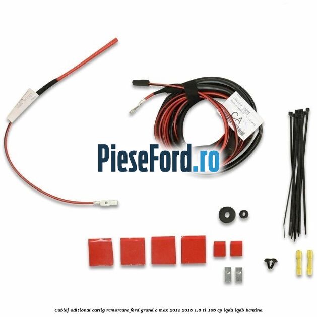Cablaj aditional carlig remorcare Ford Grand C-Max 2011-2015 1.6 Ti 105 cp IQDA, IQDB benzina