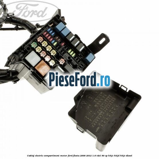 Cablaj electric compartiment motor Ford Fiesta 2008-2012 1.6 TDCi 90 cp Cablaj electric compartiment motor Ford Fiesta 2008-2012 1.6 TDCi 90 cp HHJC, HHJD, HHJE diesel